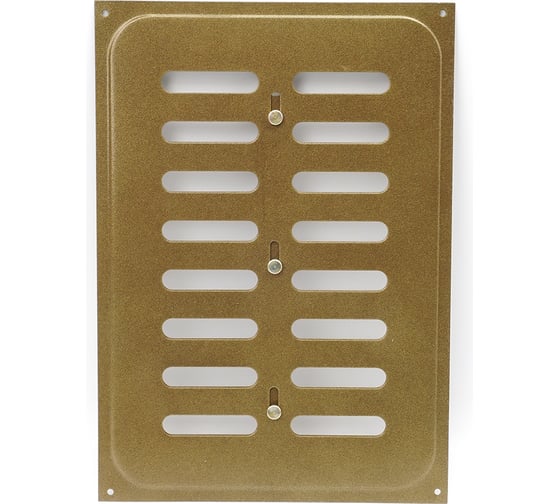 Изображение товара Решётка вентиляционная раздвижная 170x240 мм, бронзовый металлик Трибатрон 87973