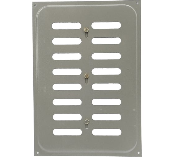 Изображение товара Решётка вентиляционная раздвижная 170x240 мм, алюминиевый металлик Трибатрон 87970