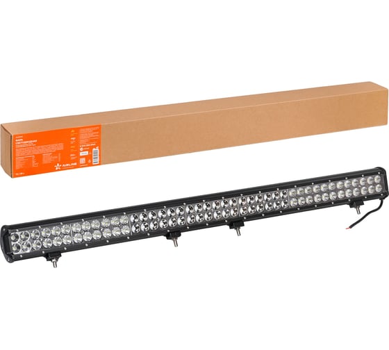 Изображение товара Светодиодная фара (балка) двухрядная Airline 84 LED комбинированный свет, 252W, 980x78x65, 12/24V ALED054
