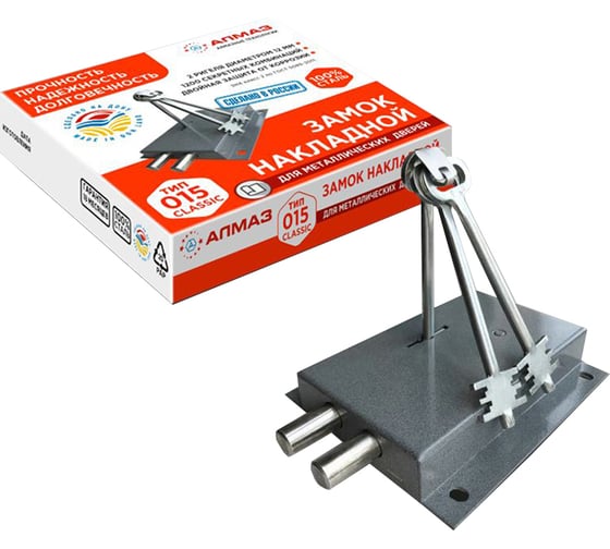 Изображение товара Накладной замок АО Алмаз 15 левый 20037163