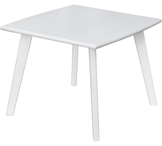 Изображение товара Журнальный стол Мебелик Ретро квадратный снег 7587