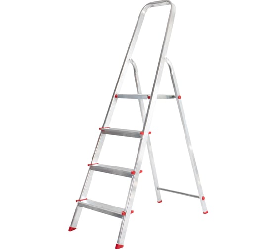 Изображение товара Алюминиевая стремянка REXANT 4 ступеньки 12-5041