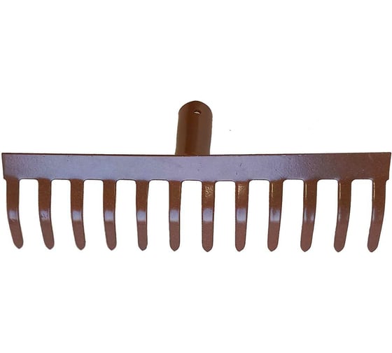 Изображение товара Прямые 12-ти зубые грабли ООО Агростройлидер без черенка САД-08.11