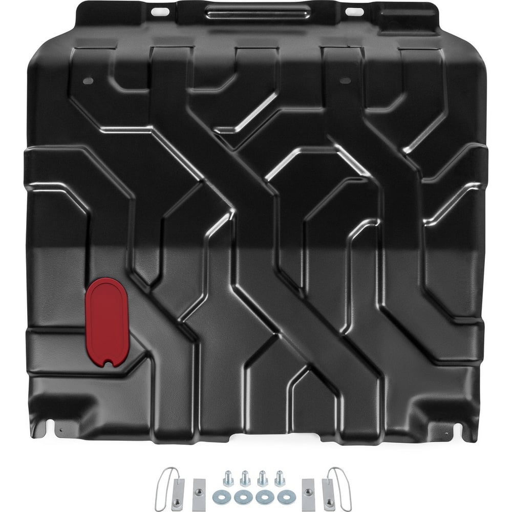 Изображение товара Защита картера и КПП АвтоБроня для Chevrolet Aveo Ravon Nexia R3 1.8 мм сталь