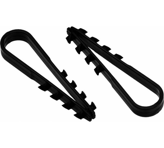 Изображение товара Дюбель-хомут DM PLAST для круглого кабеля 5-10 чёрный 100 шт 5-10-1кр