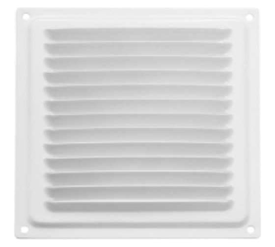 Изображение товара Решетка вентиляционная 150x150 мм, белая Домарт 171097