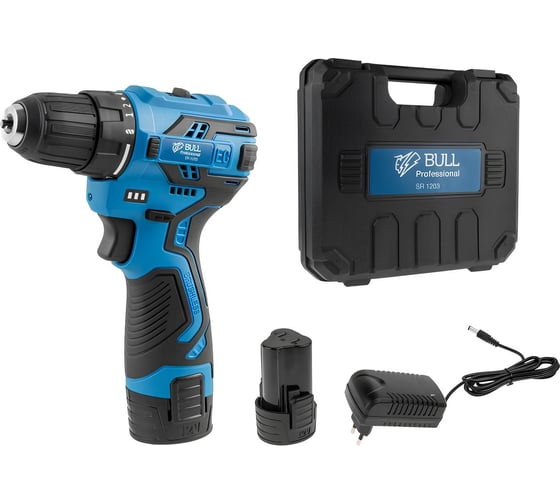 Изображение товара Аккумуляторная дрель-шуруповерт BULL SR 1203 0329108