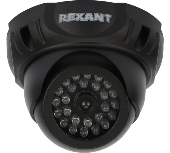 Изображение товара Муляж камеры видеонаблюдения REXANT RX-303 внутренней установки 45-0303