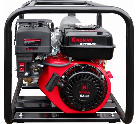 Изображение товара Бензиновая мотопомпа для грязной воды KOMAN KPT80-26