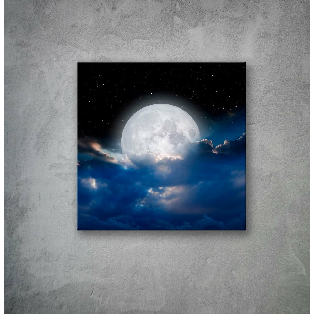 Картина на стекле ООО Оптион картина на стекле artabosko луна 1 40x60 см