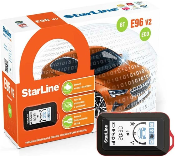 Изображение товара Охранно-телематичекий комплекс StarLine E96 V2 BT ECO 2CAN+4LIN 4003274