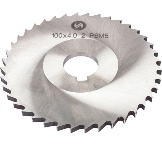 Изображение товара Фреза отрезная со ступицей (100x4x22 мм; тип 2; Z-40; Р6М5 6542; 2254-1254) ИНСТУЛС 00001614795