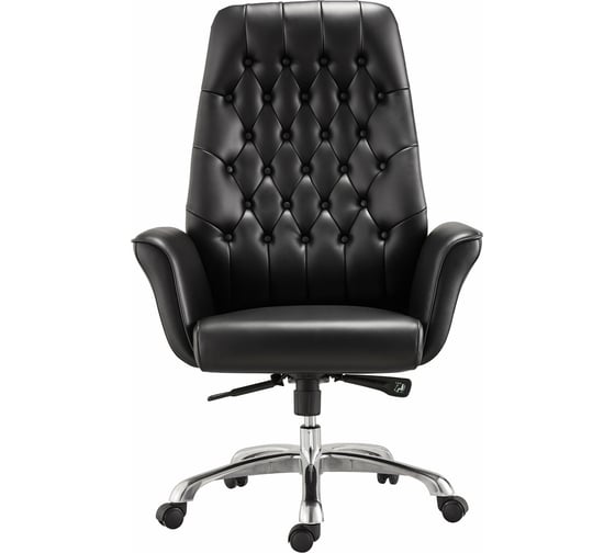 Изображение товара Офисное кресло BRABIX PREMIUM Legacy EX-750, синхромеханизм, алюминий, экокожа, черное 532492