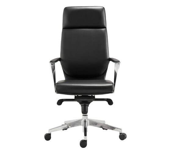 Изображение товара Офисное кресло BRABIX PREMIUM Resonance EX-755, мультиблок, алюминий, экокожа, черное 532487