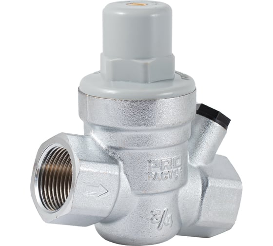 Изображение товара Редуктор давления PROFACTOR мембранный, с отводом под манометр 3/4" PF PRV 254