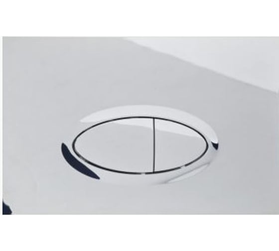 Изображение товара Кнопка смыва Logan OVAL двойная Chrome 00297675