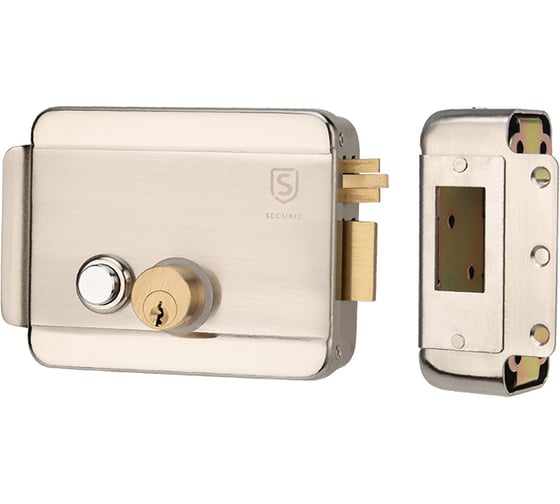 Изображение товара Универсальный  электромеханический накладной замок SECURIC SC-20, с блокировкой 45-0909