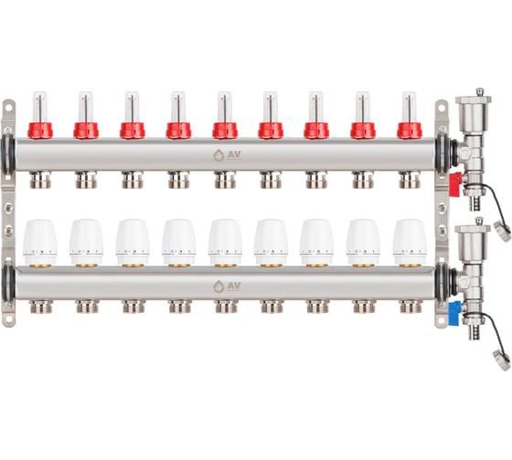 Изображение товара Коллекторная группа AV Engineering AVE136, 9 выходов AVE13600109