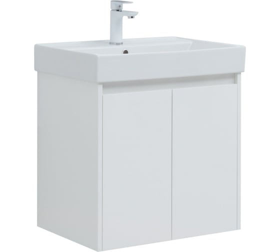 Изображение товара Тумба Aquanet Nova Lite 60 белый глянец 00298847