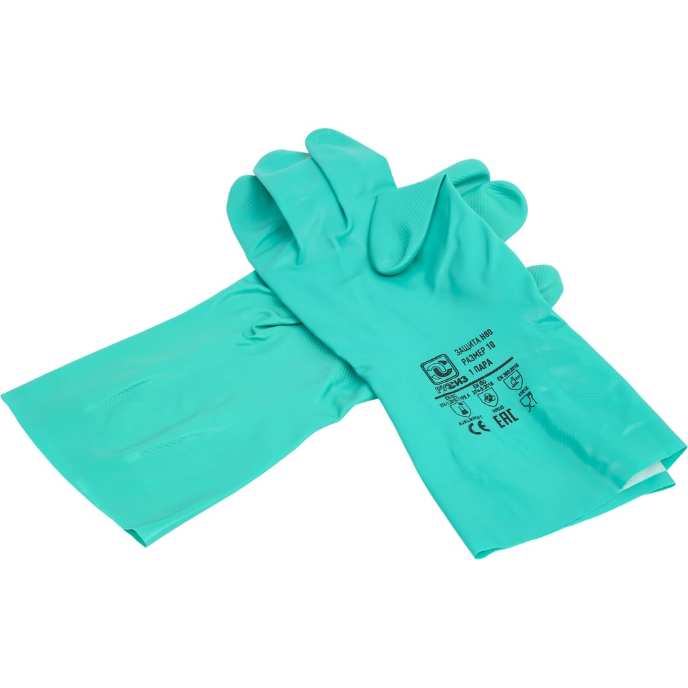 Изображение товара Перчатки РУССИЗ защита Н80, универсальные защитные ремонт, химия, лето