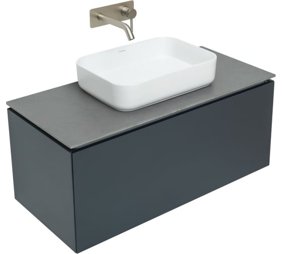 Изображение товара Тумба ALLEN BRAU 1.21004.AM INFINITY 100 1+1 anthracite matt 00274240