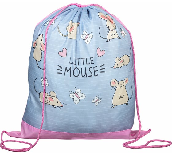 Изображение товара Мешок для обуви Пифагор Mice 1 отделение, 42x34 см 270904