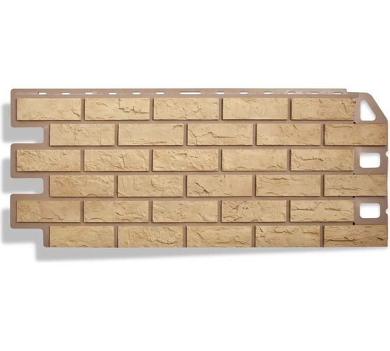 Изображение товара Фасадная панель Альта Профиль Кирпич (желтый) 7278