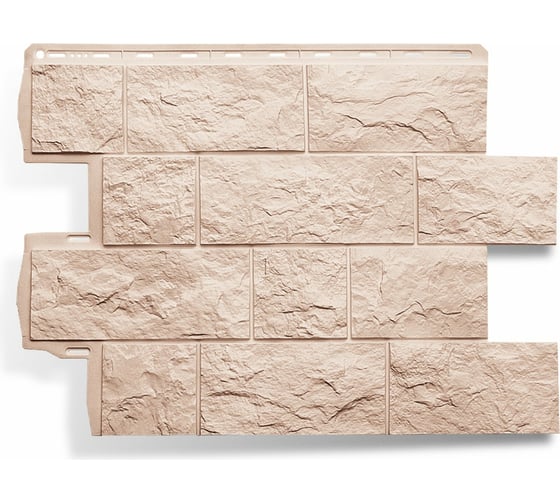 Изображение товара Фасадная панель Альта Профиль коллекции Туф ЭКО (кремовый) 8370