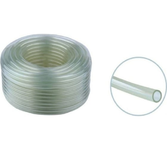 Изображение товара Прозрачный мягкий шланг ООО Дрим Пул ПВХ-СИЛИКОН 8x10 мм, 5 м 11580