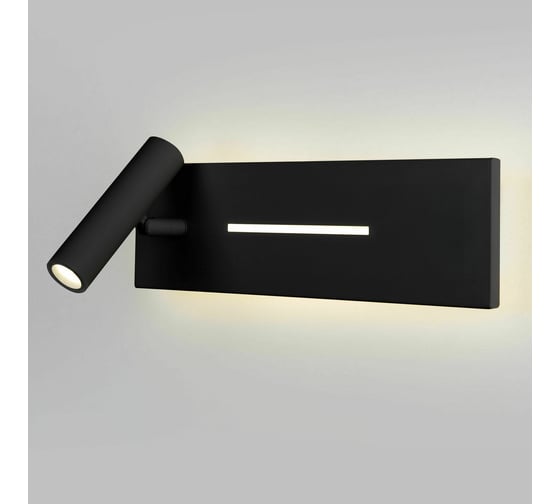 Изображение товара Настенный светодиодный светильник Elektrostandard - MRL LED 1117 / Tuo LED черный a058495