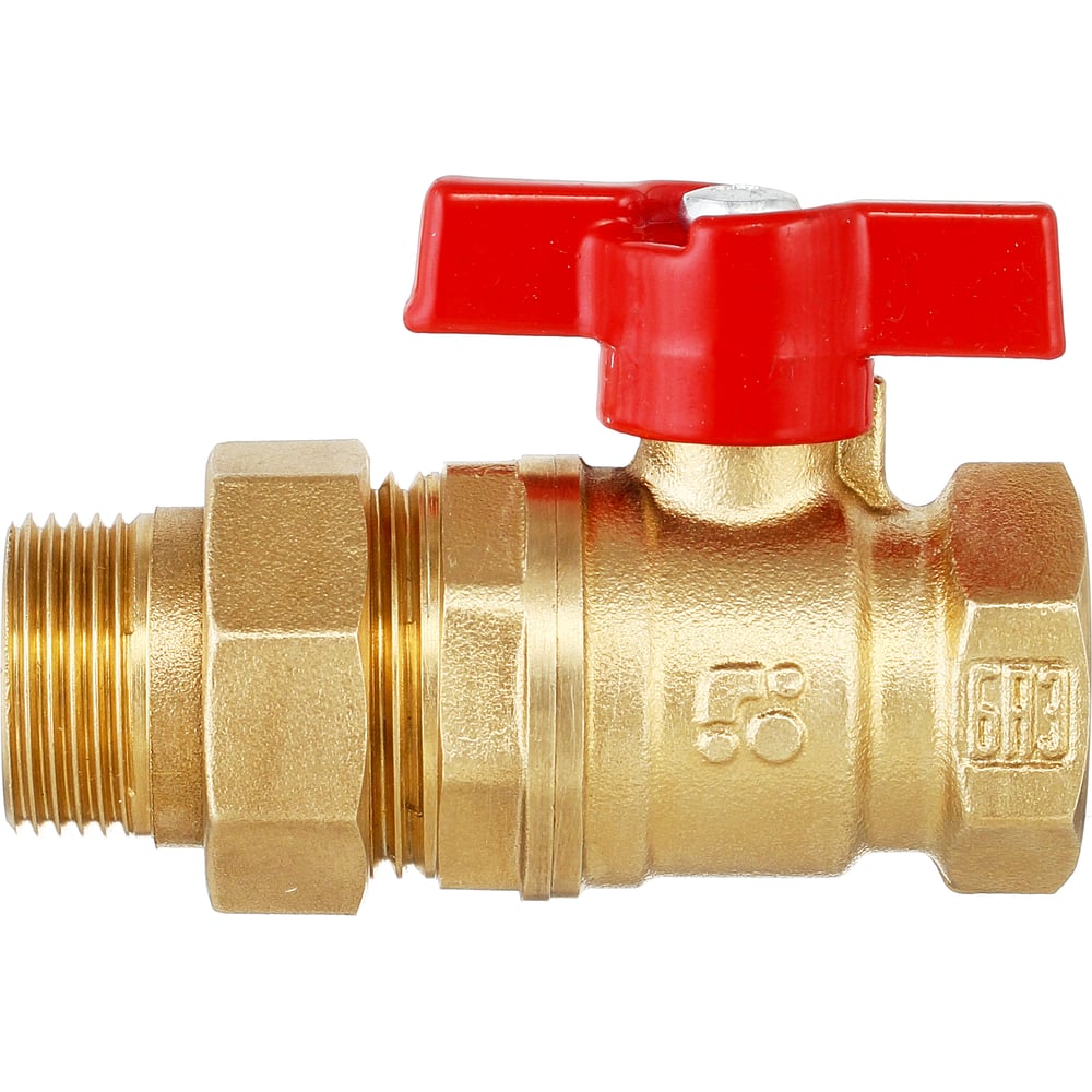 Изображение товара Шаровой кран БАЗ 11Б27п1 DN20 PN40 бабочка для водоснабжения