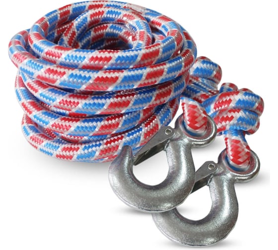 Изображение товара Буксировочный трос ООО ТПК Сигма веревочный, 3.5 тонны, 5 метров, в чехле В04