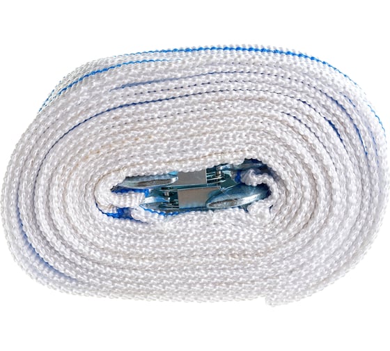 Изображение товара Буксировочный трос ООО ТПК Сигма крюки, 10 тонн, 4,6 метра, в чехле Т32