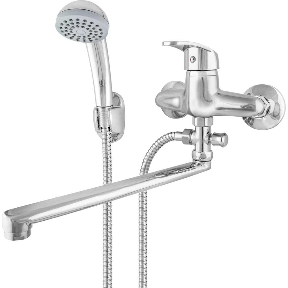 Изображение товара Одноручный смеситель для ванны Klip 817 с поворотным изливом и аэратором