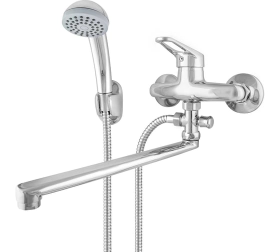 Изображение товара Одноручный смеситель для ванны Klip 807 L-излив 300 мм, с аксессуарами тов-205563