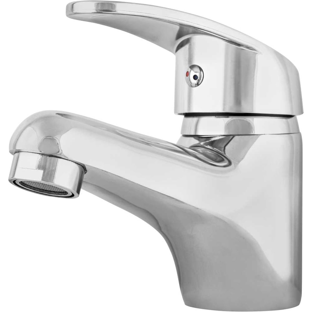 Изображение товара Одноручный смеситель для раковины Klip 813 с керамическим картриджем и хромированным покрытием