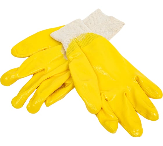 Изображение товара Хлопчатобумажные перчатки STARTUL с неполным нитриловым покрытием, р. 10 ST7105-10