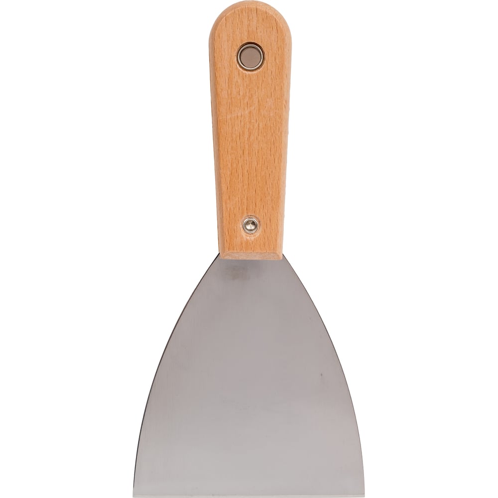 Изображение товара Малярный шпатель HARDY серия 84 нержавеющая сталь ручка из бука 10 см