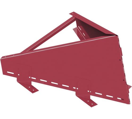 Изображение товара Снегорассекатель, красный на ножках РОССТИН H400 (Ст3-1,0) НФ-00047062