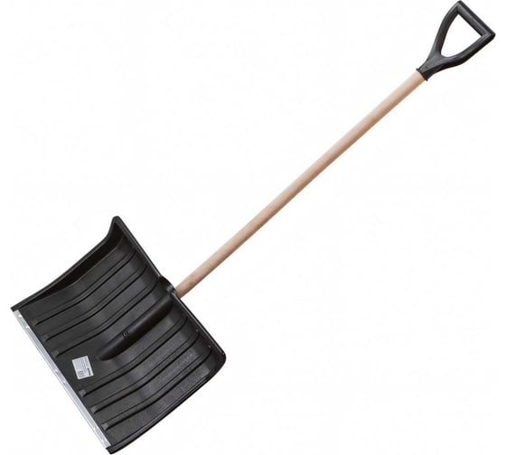 Изображение товара Снеговая пластмассовая лопата STARTUL 500x390 мм Standart черенок 1 сорт ST9074-3
