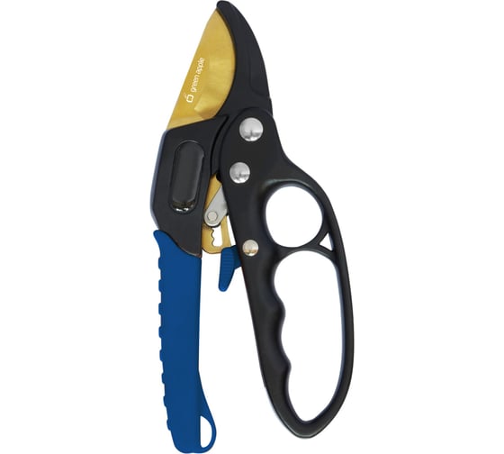 Изображение товара Контактный секатор с храповым механизмом GREEN APPLE Дача Б0044343