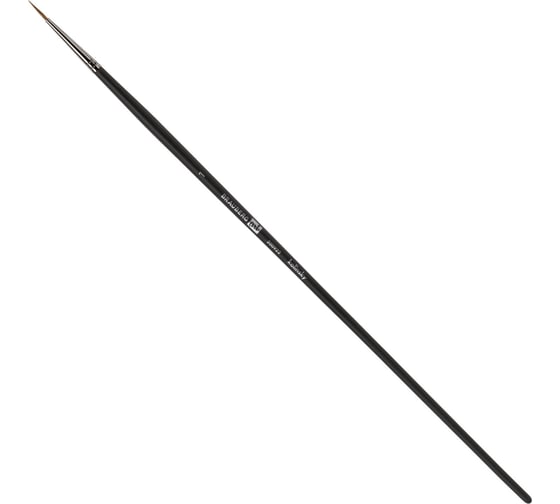 Изображение товара Кисть BRAUBERG ART CLASSIC художественная, профессиональная, колонок, круглая, № 1, длинная ручка 200922