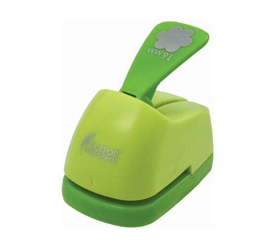 Изображение товара Фигурный дырокол ОСТРОВ СОКРОВИЩ Ромашка диаметр вырезной фигуры 16 мм 227156