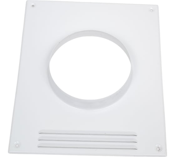 Изображение товара Фланец с торцевой площадкой с секцией жалюзи 195х238 мм, 110 мм Эвент 110ТПР