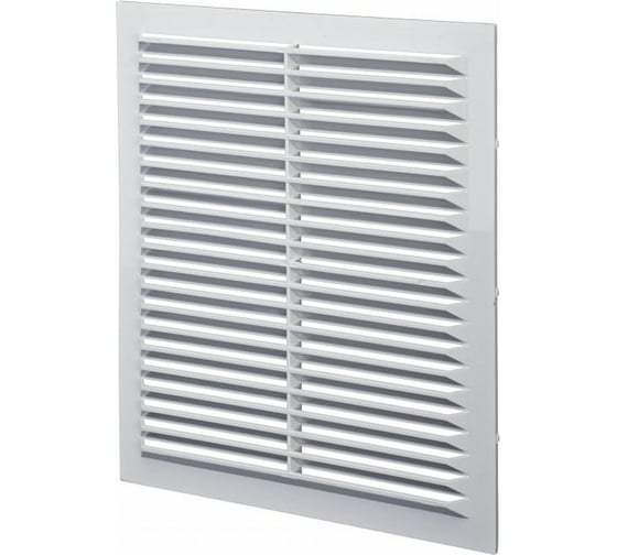 Изображение товара Решетка неразъемная наклонные жалюзи с москитной сеткой 230х230 мм Эвент Э2323Н