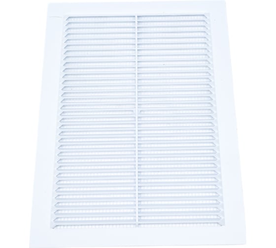 Изображение товара Решетка неразъемная наклонные жалюзи с москитной сеткой 200х300 мм Эвент Э2030Н