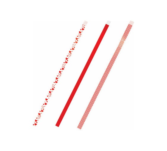 Изображение товара Фактурные закладки-ляссе для книг ПИФАГОР LOVE А5 длина 28 см, клейкий край, 3 ленты 112973