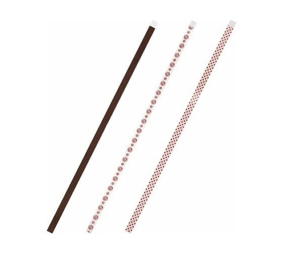 Изображение товара Фактурные закладки-ляссе для книг ПИФАГОР ШОКОЛАД А4 длина 38 см, клейкий край, 3 ленты 112966