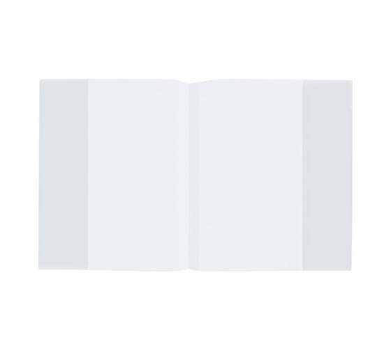 Изображение товара Полипропиленовая обложка для тетради и дневника ПИФАГОР прозрачная, плотная 210х350 мм, 60 мкм 223075