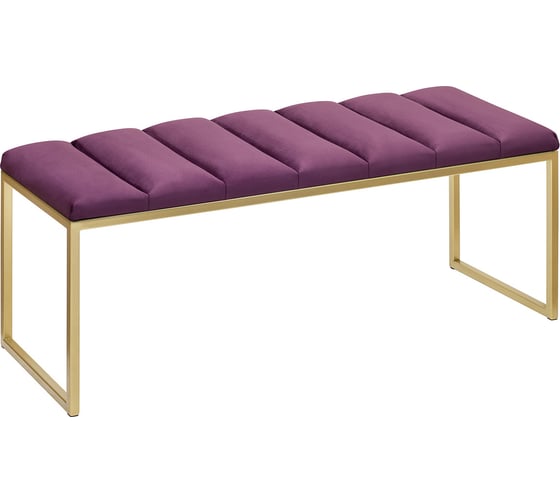 Изображение товара Банкетка GreenWeen ALBA, золотая, Marsala, Bulon GW-ALBA-MARS-110G-BL